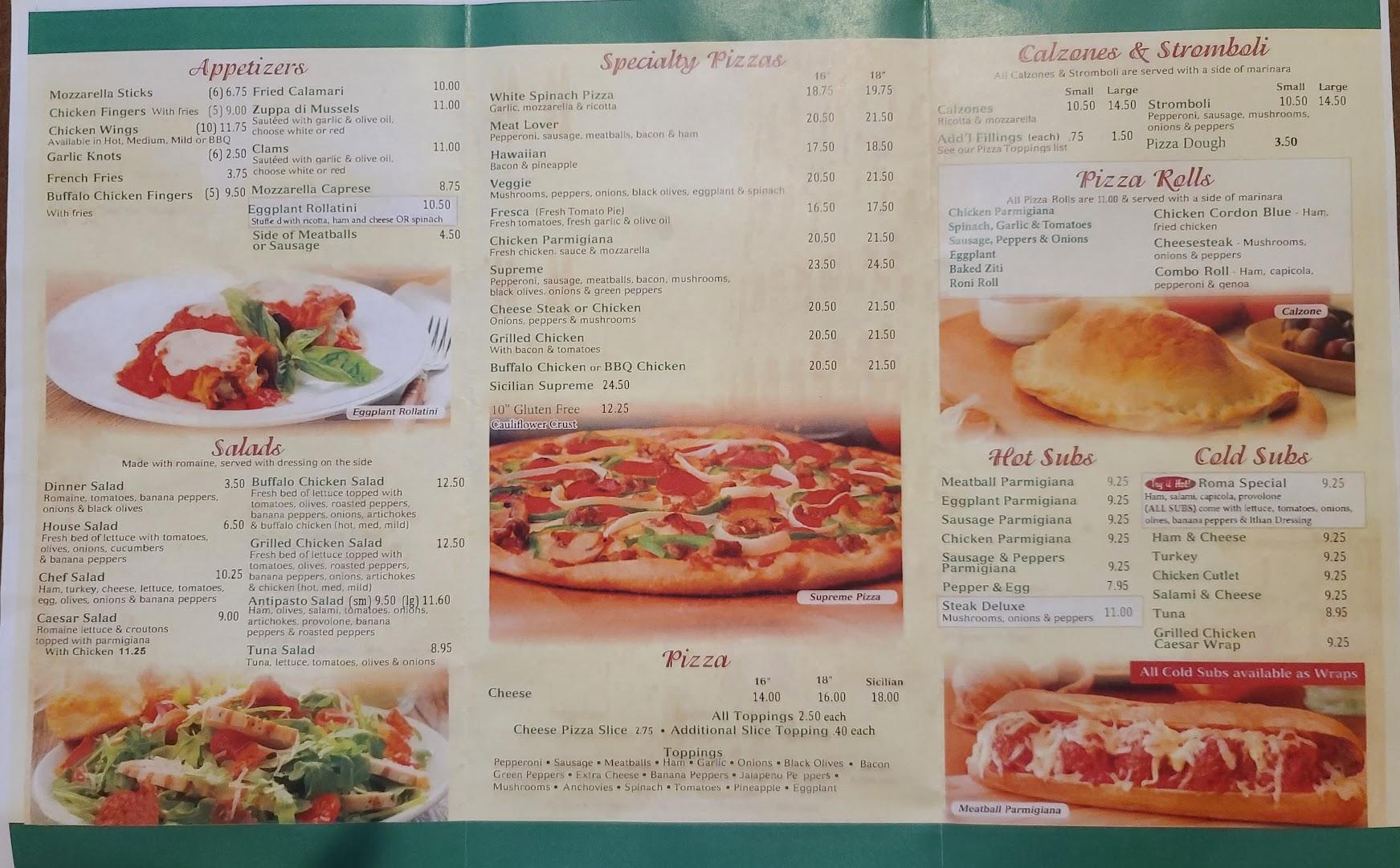 Roma Pizzeria & Restaurant